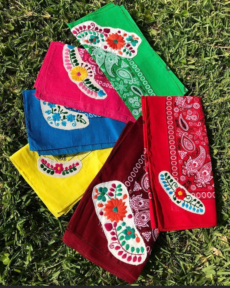 Embroidered Bandanas